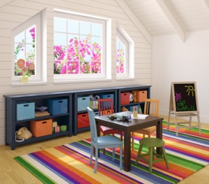 Designing a playroom can be fun and creative, for both parents and children